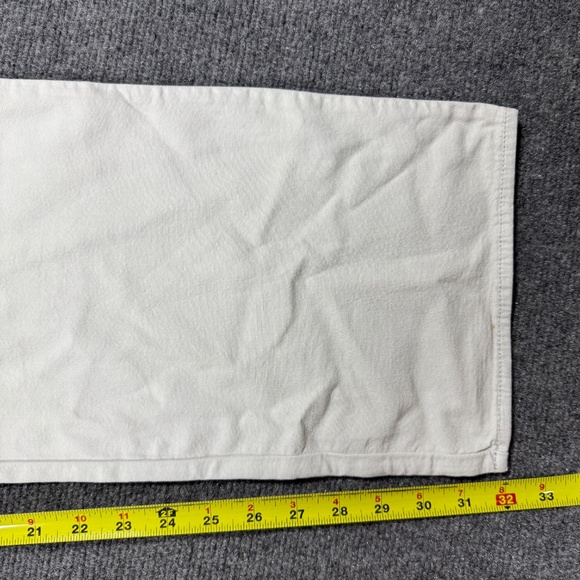 NWT Linksoul Bamboo Cotton Stretch Straight Pants in Chalk Light Blue Size 40x32 - Picture 9 of 11